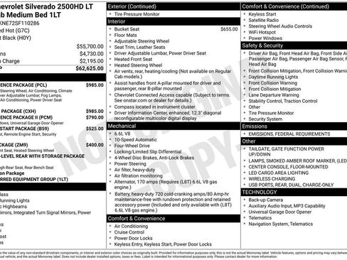 Used 2025 Chevrolet Silverado 2500 LT w/ Leather Package image 5