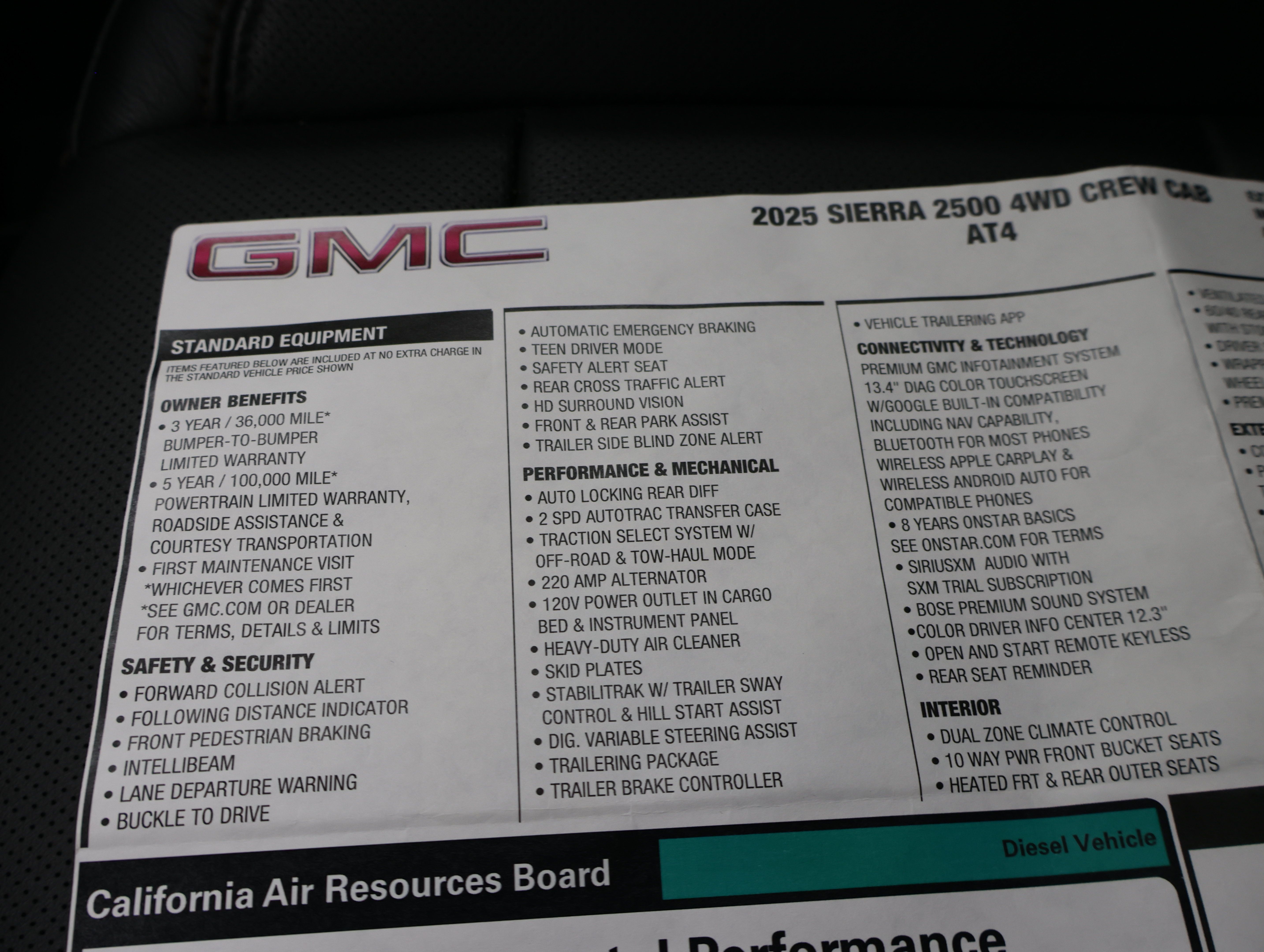 Used 2025 GMC Sierra 2500 AT4 w/ AT4 Premium Plus Package AWD/4WD image 71