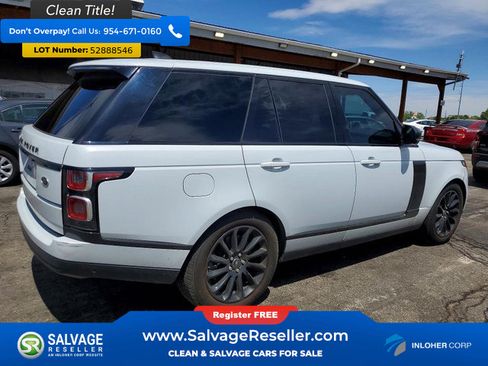 Used 2018 Land Rover Range Rover HSE AWD/4WD image 4