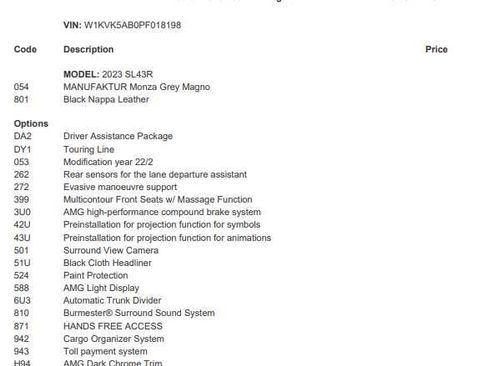 Used 2023 Mercedes-Benz SL 43 AMG image 9