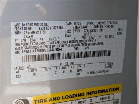 New 2025 Ford Expedition Platinum w/ Stealth Appearance Package image 26