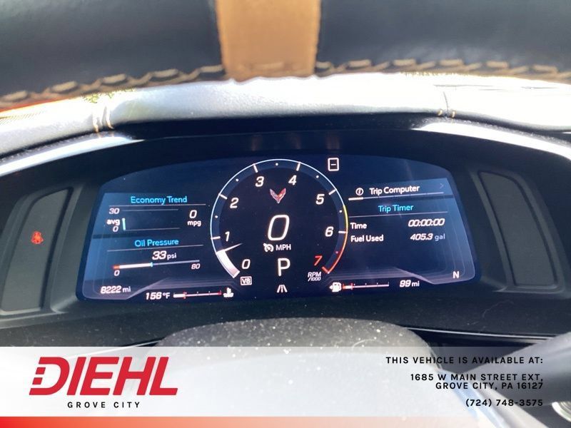 Certified 2020 Chevrolet Corvette Stingray Preferred Cpe w/ 2LT Preferred Equipment Group RWD image 17