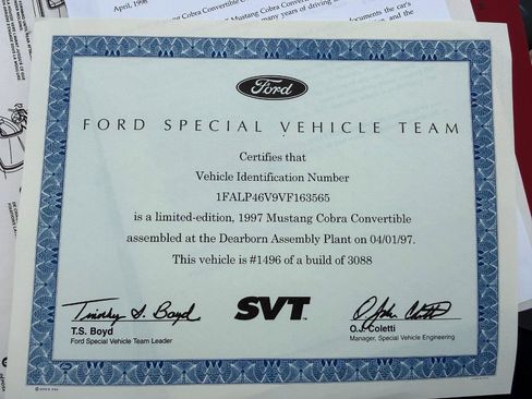 Used 1997 Ford Mustang Cobra RWD image 42
