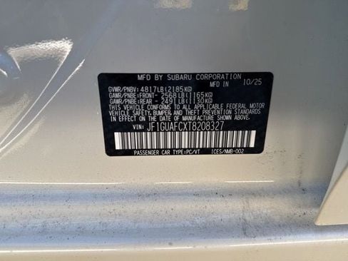 New 2026 Subaru Impreza 2.0i Sport image 27