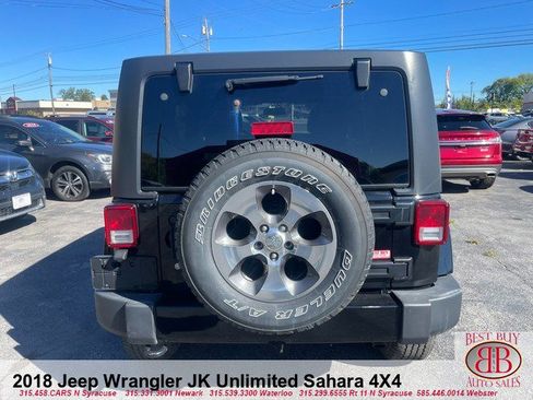Used 2018 Jeep Wrangler Unlimited Sahara w/ Connectivity Group image 4