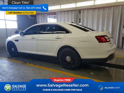 Used 2015 Ford Taurus Police Interceptor AWD w/ Trunk Upfit Package image 3