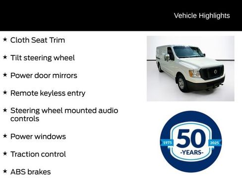 Used 2015 Nissan NV 2500 SV w/ Technology Package RWD image 11