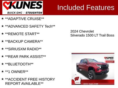 Used 2024 Chevrolet Silverado 1500 LT Trail Boss w/ LT Trail Boss Premium Package