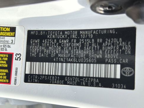 Used 2020 Toyota Camry TRD image 19