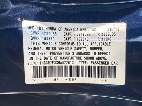 Used 2017 Honda Accord LX image 26