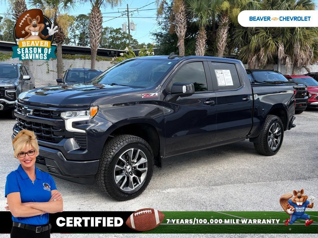 Used 2023 Chevrolet Silverado 1500 RST w/ RST All Star Premium Package AWD/4WD image 1