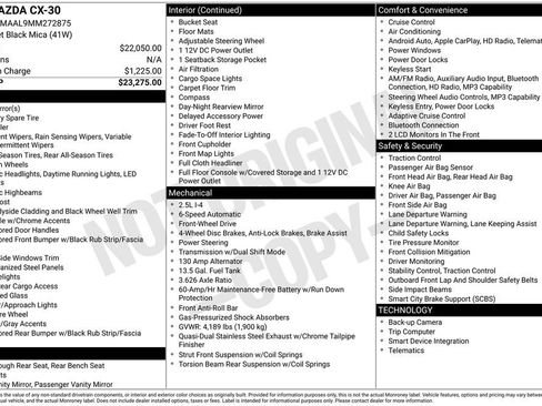 Used 2021 MAZDA CX-30 FWD 2.5 S image 12