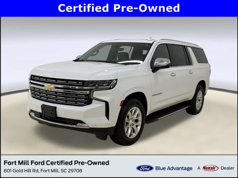 Used 2021 Chevrolet Suburban Premier w/ Premium Package RWD image 1