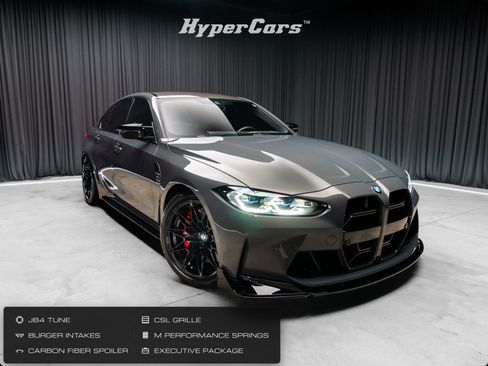 Used 2024 BMW M3 w/ Executive Package RWD image 1