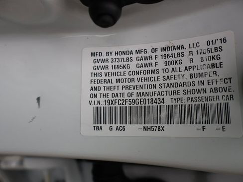 Used 2016 Honda Civic LX image 36