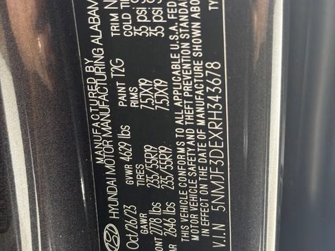 Used 2024 Hyundai Tucson SEL w/ Convenience Package FWD image 12