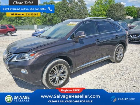 Used 2013 Lexus RX 450h AWD w/ Navigation Pkg image 1