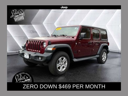 Certified 2021 Jeep Wrangler Unlimited Sport S image 1