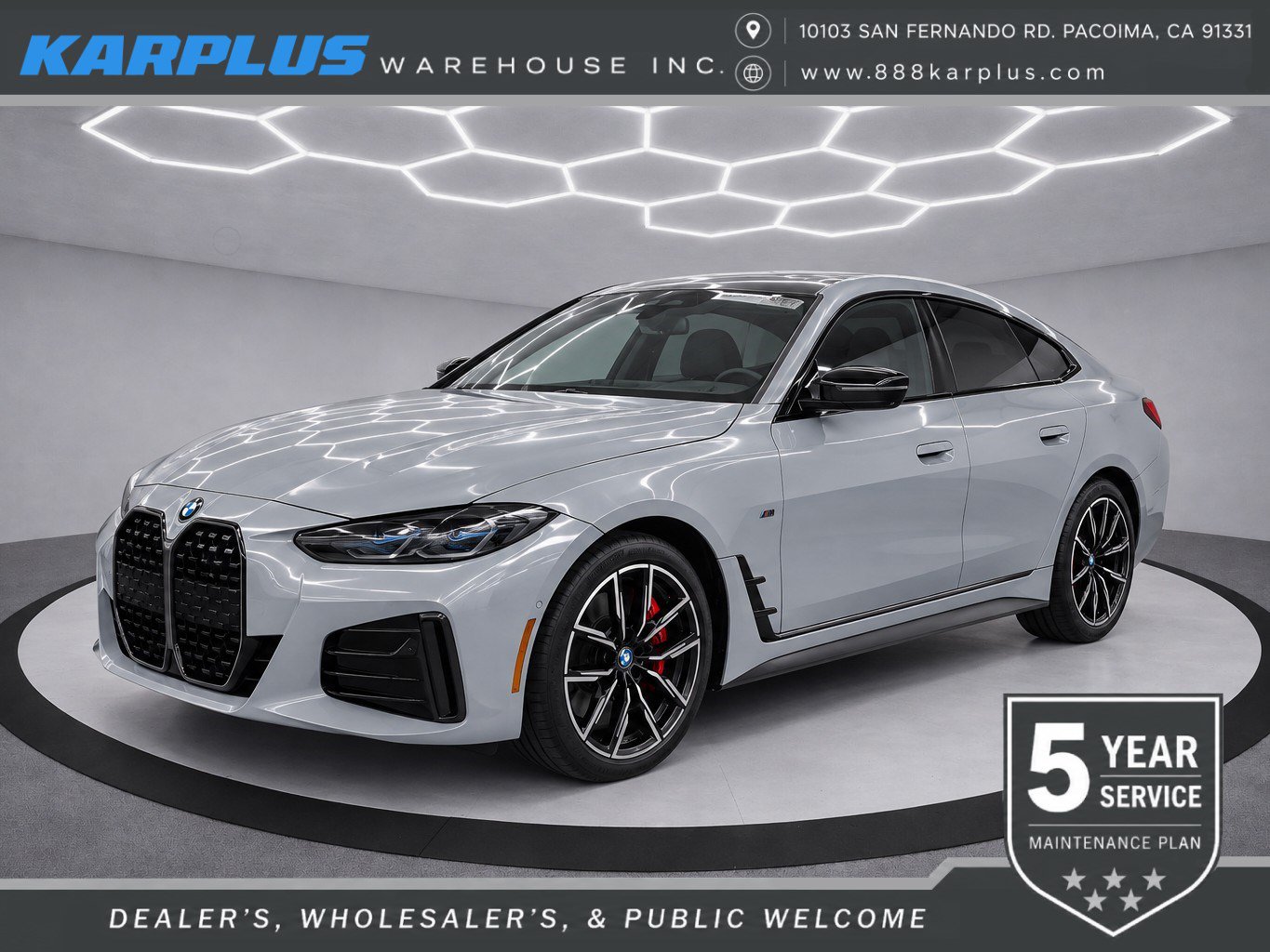 Used 2023 BMW i4 eDrive40 w/ M Sport Package RWD image 1