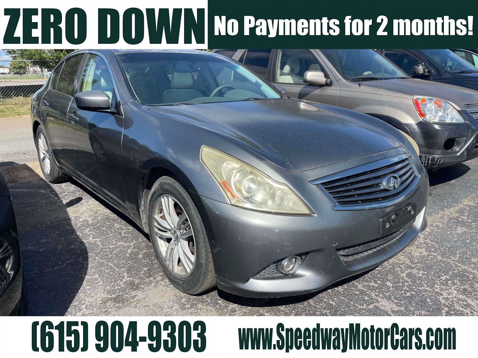 Used 2012 INFINITI G25 Journey RWD image 1