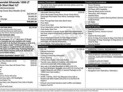 Used 2017 Chevrolet Silverado 1500 LT w/ All Star Edition image 40