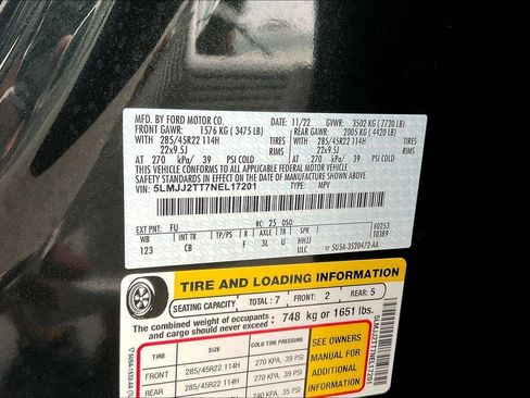 Used 2022 Lincoln Navigator Black Label AWD/4WD image 9