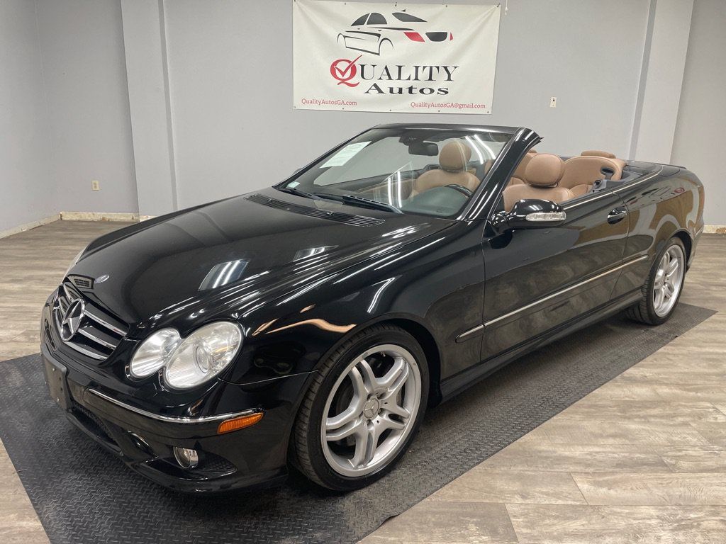Used 2009 Mercedes-Benz CLK 550 Cabriolet image 1