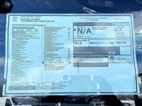 New 2026 RAM 5500 Tradesman w/ Chrome Appearance Group AWD/4WD image 16