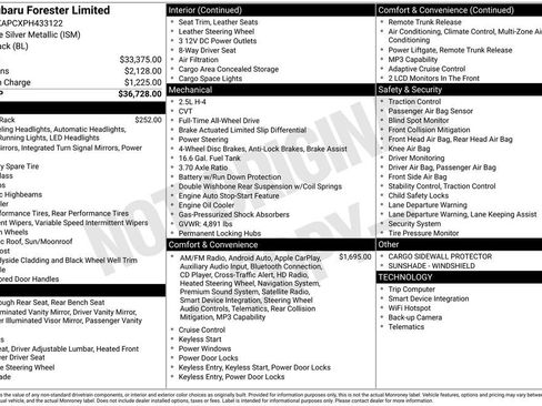 Used 2023 Subaru Forester Limited image 43