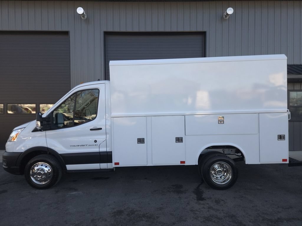Used 2021 Ford Transit 350 DRW w/ Interior Upgrade Package RWD image 1