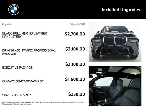 Certified 2024 BMW X7 M60i w/ Executive Package AWD/4WD image 4