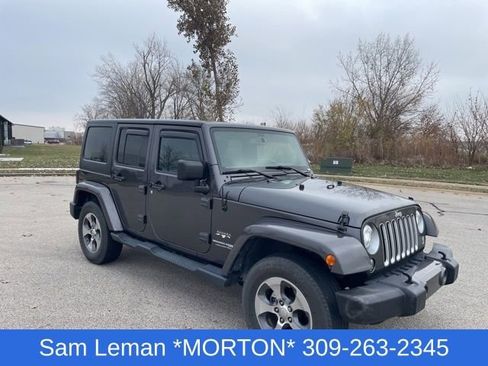 Used 2018 Jeep Wrangler Unlimited Sahara w/ Dual Top Group image 1