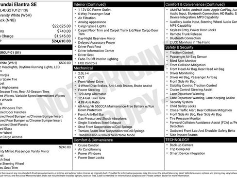 New 2026 Hyundai Elantra SE image 22
