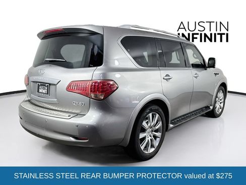 Used 2014 INFINITI QX80 4WD w/ Deluxe Touring Package image 8