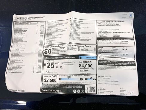 New 2026 BMW X5 xDrive40i w/ M Sport Package image 22