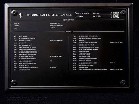 Used 2023 Ferrari F8 Tributo . image 40