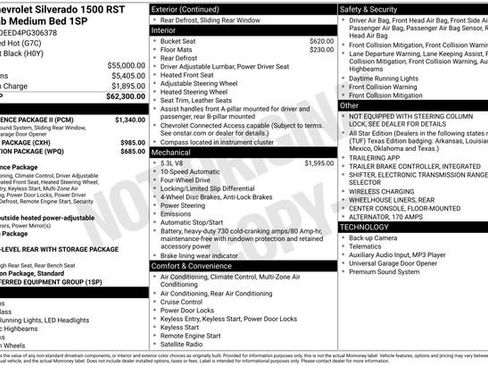 Used 2023 Chevrolet Silverado 1500 RST w/ Convenience Package II image 5