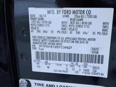 Used 2014 Ford F150 Platinum image 25