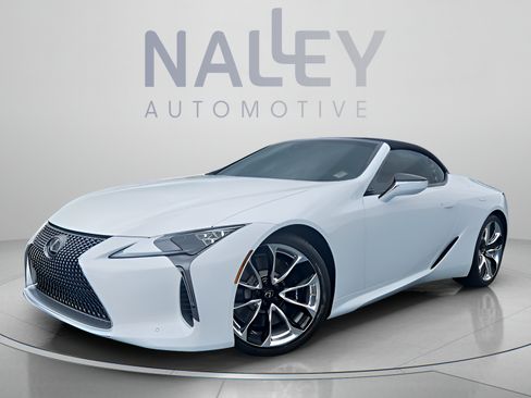 Certified 2021 Lexus LC 500 Convertible w/ Touring Package RWD image 1