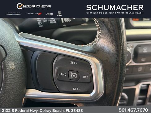 Certified 2022 Jeep Wrangler Unlimited Sahara w/ LED Lighting Group AWD/4WD image 21