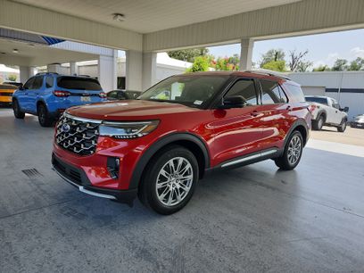 New 2026 Ford Explorer Platinum