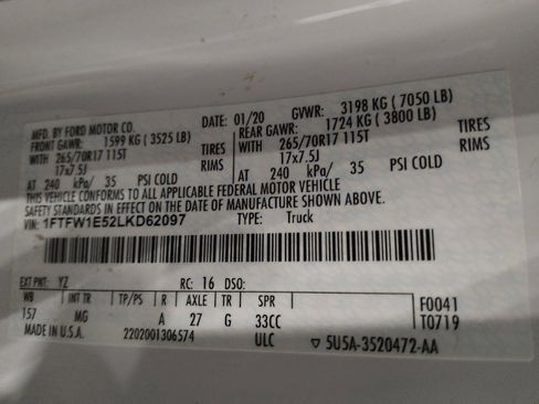 Used 2020 Ford F150 XLT AWD/4WD image 33
