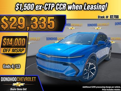 New 2026 Chevrolet Equinox EV LT image 1