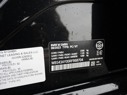 Used 2024 BMW M3 Competition w/ Premium Package image 44