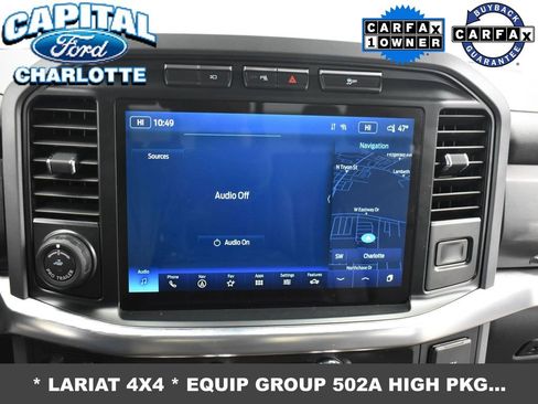 Used 2022 Ford F150 Lariat w/ Equipment Group 502A High image 12