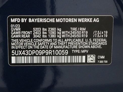 Used 2023 BMW X3 sDrive30i w/ Premium Package image 72