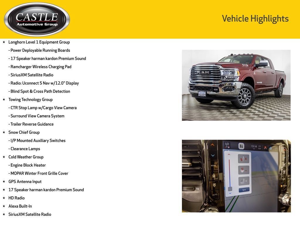 Used 2022 RAM 3500 Limited AWD/4WD image 8