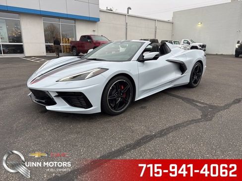 Used 2024 Chevrolet Corvette Stingray Preferred Conv w/ Chrome Exterior Badge Package image 1