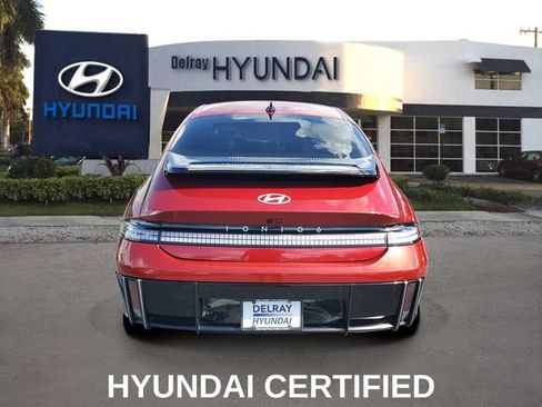 Certified 2023 Hyundai Ioniq 6 SEL w/ Cargo Package RWD image 5