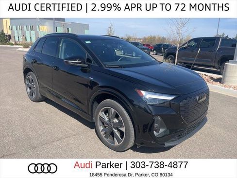 Used 2024 Audi Q4 e-tron Premium Plus w/ Premium Plus AWD/4WD image 2